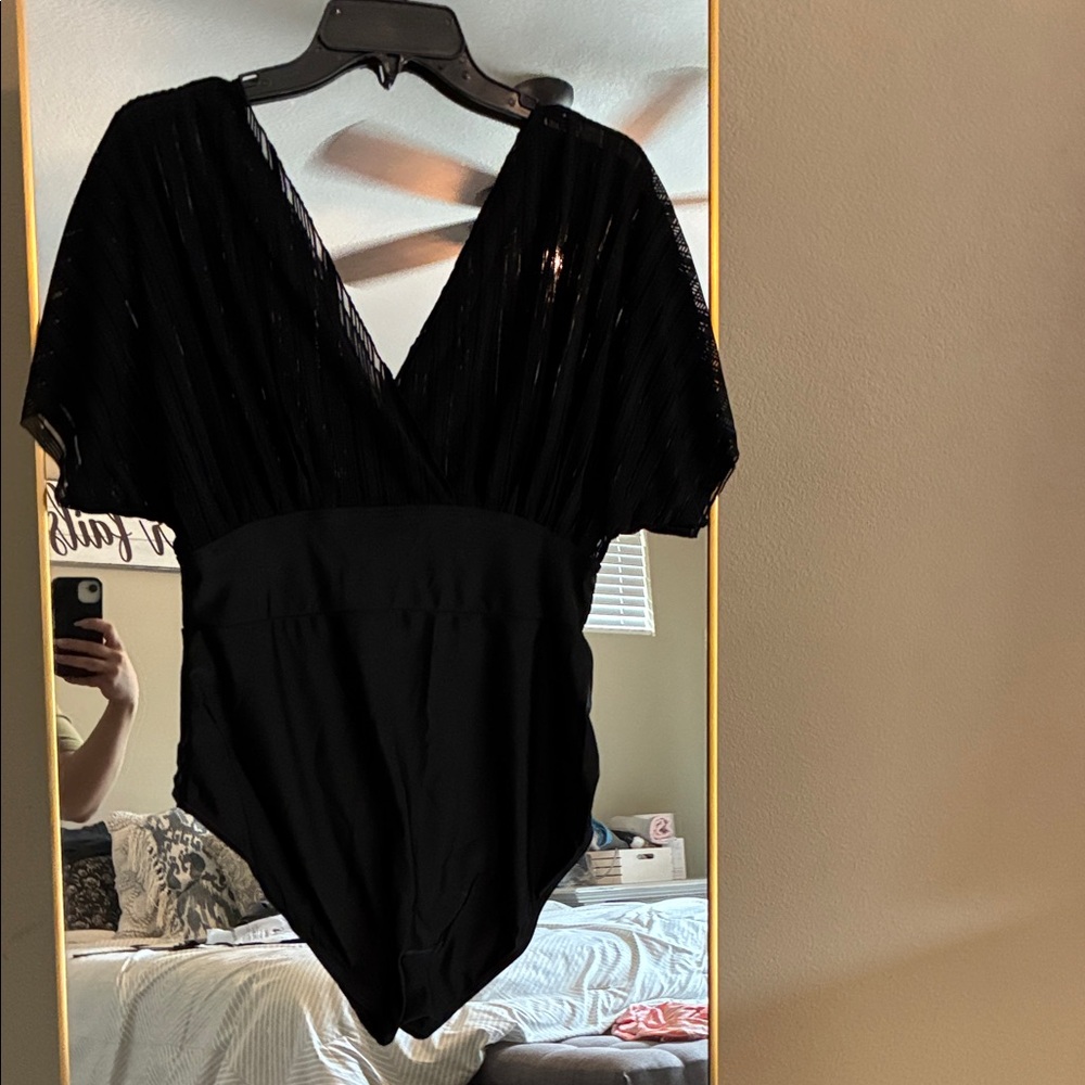 Elegant Black Women's swim suit